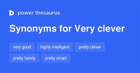 Thesaurus for clever - Synonyms for UNIQUE: personal, personalized, subjective, private, singular, individual, individualized, particular; Antonyms of UNIQUE: general, public, popular ... 